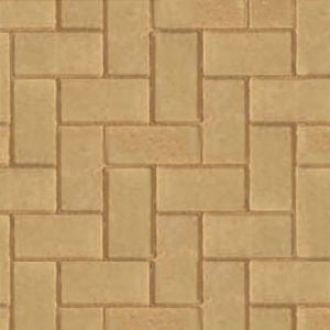 buff block paving 50mm