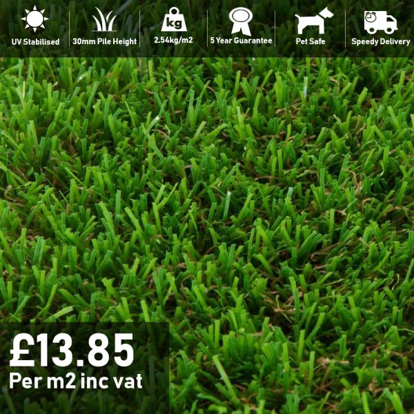 orchard artificial grass 30mm pile 2