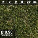 willow artificial grass 45mm pile height