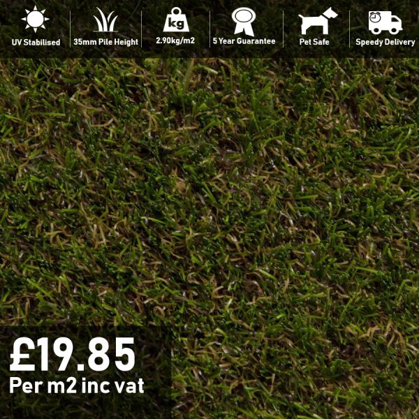 lifestyle artificial grass 35mm pile height