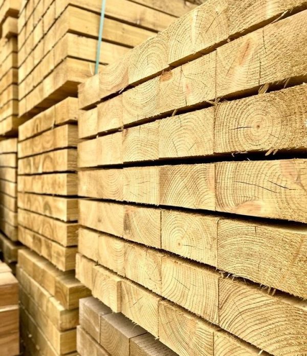 treated garden sleeper 2.4m