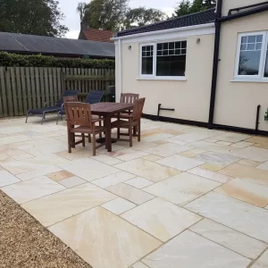 Fossil Mint Sandstone Paving