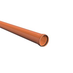 110mm Underground Pipe S/S 3m