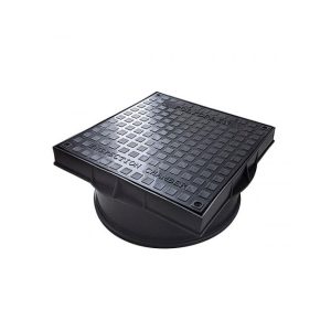 320mm Diameter Square Manhole Cover & Frame