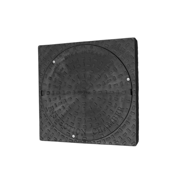 450mm Dia Pedestrian Duty Round to Square Cover & Frame