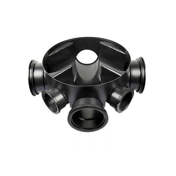 460mm Dia 160mm Chamber Base 2 x 160mm 2 x 110mm side inlets